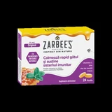 Cough and sore throat lozenges, 6 years+, 24 pieces, Zarbee's