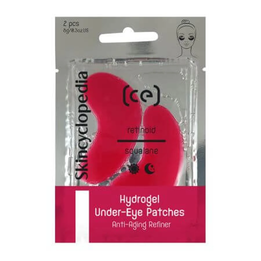 Hydrogel pleisters met Retinol, 2 stuks, Skincyclopedie