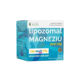 Magnésium Liposomal, 200 mg, 15 sachets, Remedia