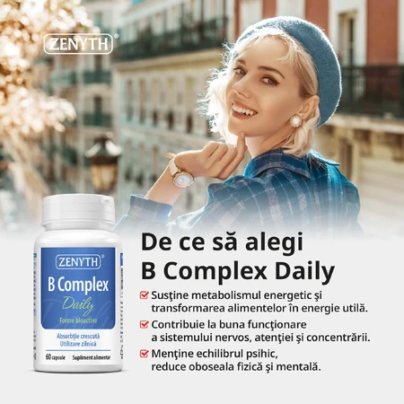 Complejo B Diario, 60 cápsulas, Zenyth