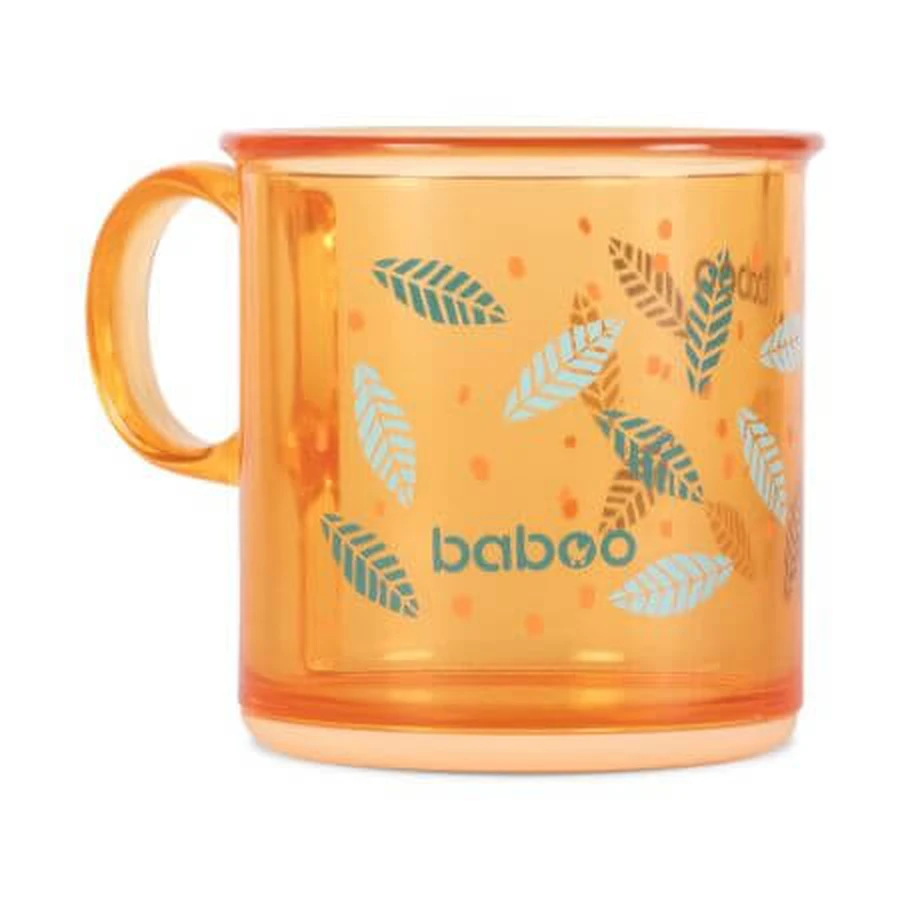 Mug with anti-slip base, 12 months+, 170 ml, Baboo