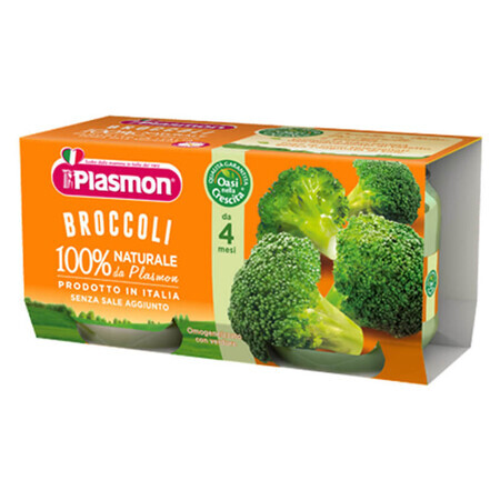 Brokkoli-Püree, 2x 80 g, Plasmon