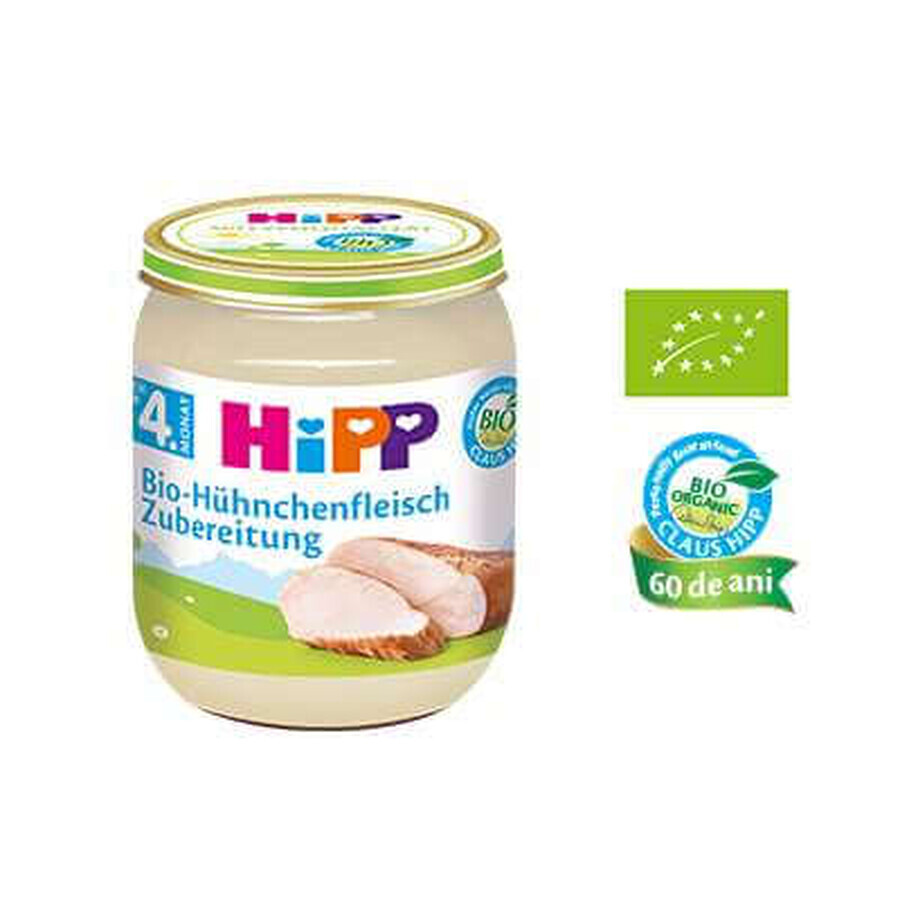 Hühnerpüree, +4 Monate, 125 g, Hipp