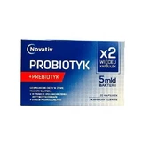Novativ Probiotic + Prebiotic 5 billion Bacteria, 20 capsules