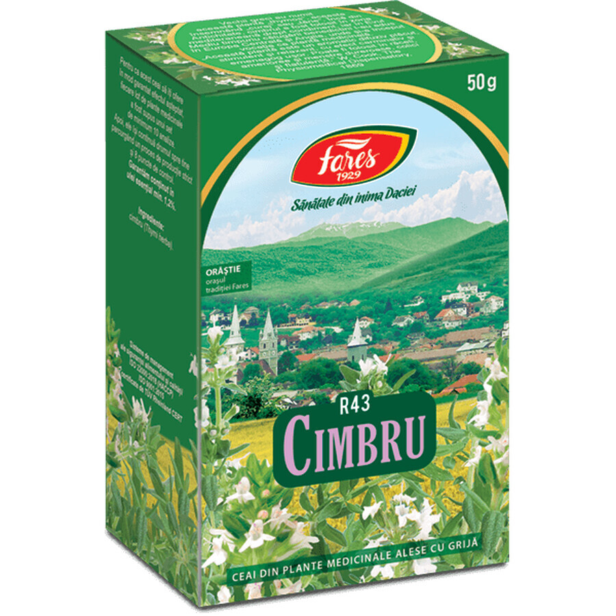 Thyme herb tea, R43, 50 g, Fares