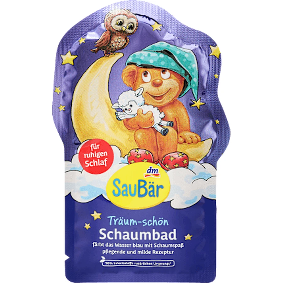 SauBär Bath Schaumbadaufschäumer Süße Träume, 40 ml