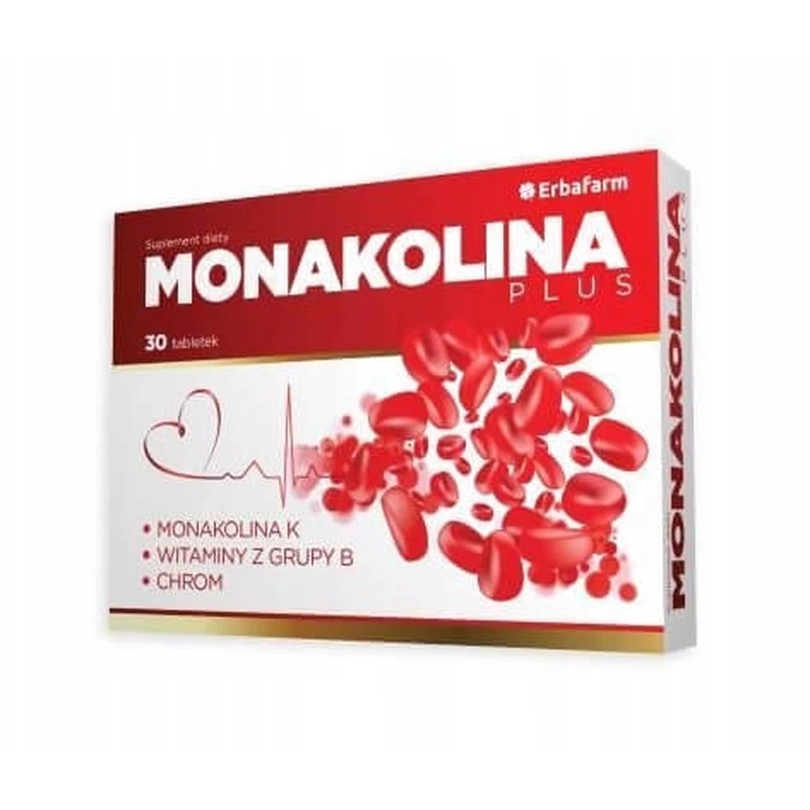 Monacolin Plus, 30 tabletten