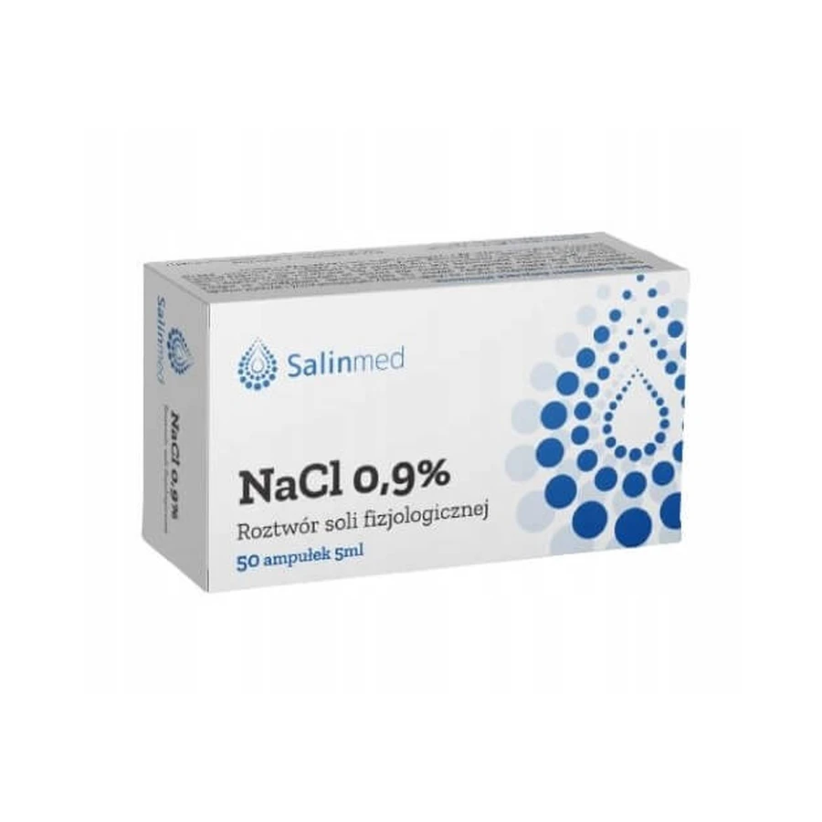 Salinmed NaCl 0,9% soluzione salina, 50 x 5 ml