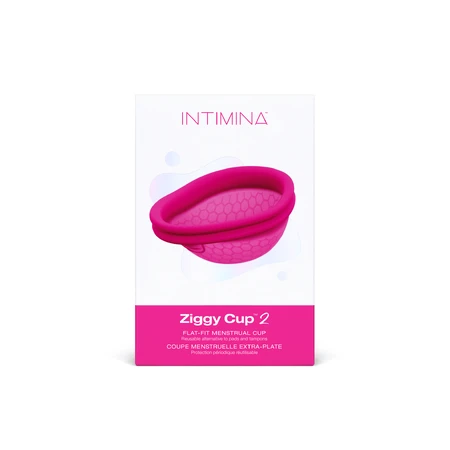 Intimina Ziggy Cup 2, Menstruationstasse, Größe B, 1 Stück
