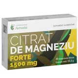 Magnesiumcitrat Forte, 1500 mg, 30 Kapseln, Remedia