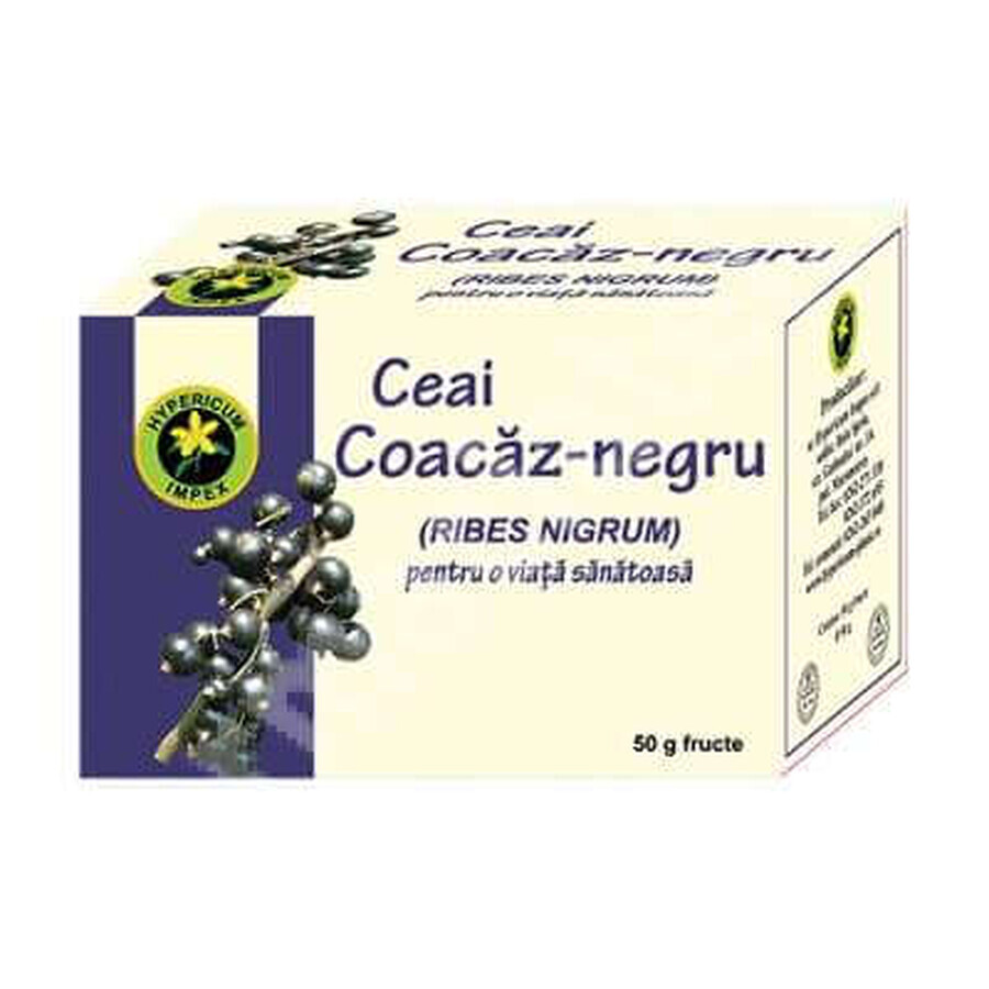 Ceai Coacaz Negru, 50 g, Hypericum