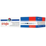 Sterile Einwegspritze mit dünner Nadel, 10 ml, 10 Stück, Pietrasanta Pharma