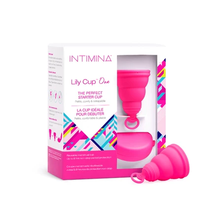 Intimina Lily Cup One, menstruatiecup voor beginners, universele maat, 1 stuk