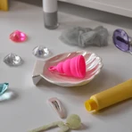 Intimina Lily Cup One, menstruatiecup voor beginners, universele maat, 1 stuk