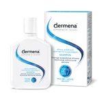 Set Dermena Hair Care, haaruitval preventieve shampoo, 200 ml + haaruitval remmende behandeling, 5 ml x 15 ampullen + haargroei stimulerend serum, 50 ml gratis