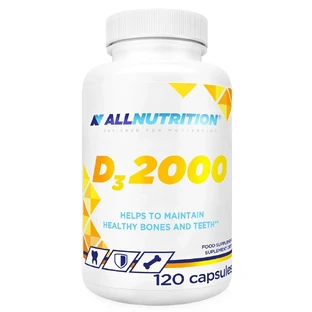 Allnutrition Vit D3 2000, vitamin D 50 μg, 120 capsules