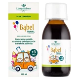 Langsteiner Bubble Travel, flüssig mit Ingwer, ab 3 Jahren, Zitronengeschmack, 125 ml ZERSTÖRTE VERPACKUNG