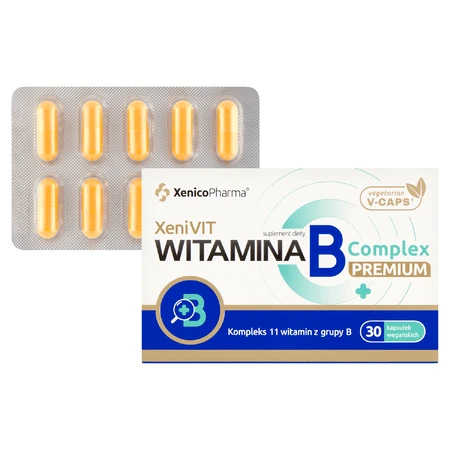 XeniVit Vitamin B Complex Premium, 30 capsules