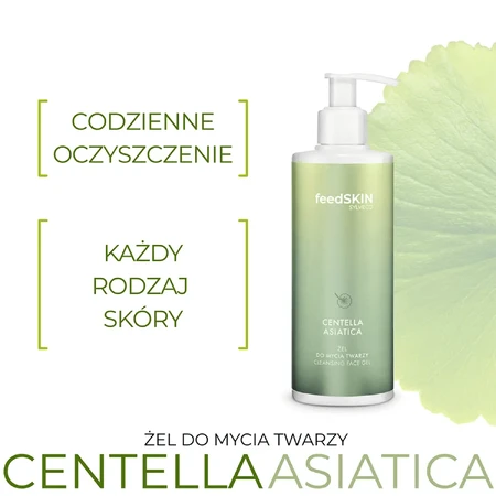 Sylveco FeedSkin Gel limpiador facial con Centella Asiática, 300 ml