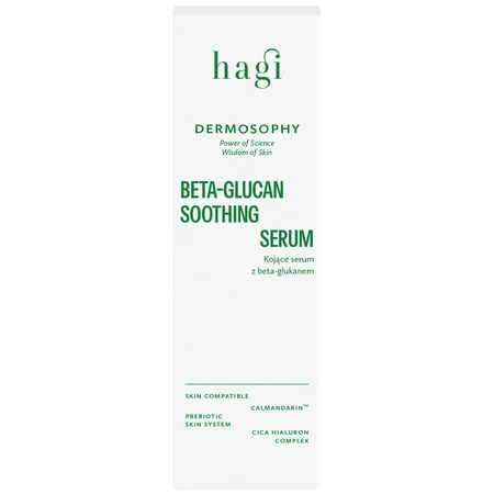 Hagi Dermosophy, soothing serum with beta-glucan, 30 ml