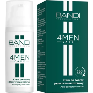 Bandi 4Men Care, gezichtscrème, antirimpel, voor mannen, 50 ml