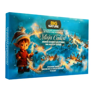 Big Nature Adventskalender “Missie van Wonderen”, sojakaarsen