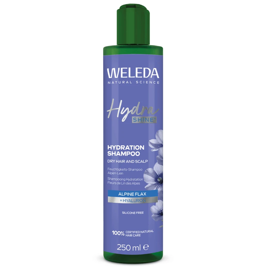 Weleda Hydra Shine, șampon hidratant pentru păr, 250 ml