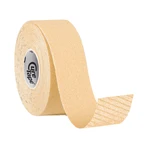 CureTape Beauty, kinésithérapie faciale et bande esthétique, beige clair, 2,5 cm x 5 m, 1 pièce