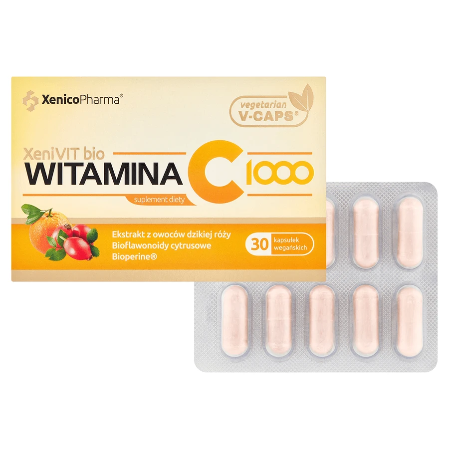 XeniVit Bio Vitamina C 1000, 30 capsule