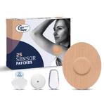 Plasturi cu senzor CureTape, plasturi cu senzor CGM pentru monitorizarea glucozei, bej, 25 bucăți