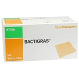 Bactigras, Paraffinverband, steril, 5 cm x 5 cm, 50 Stück