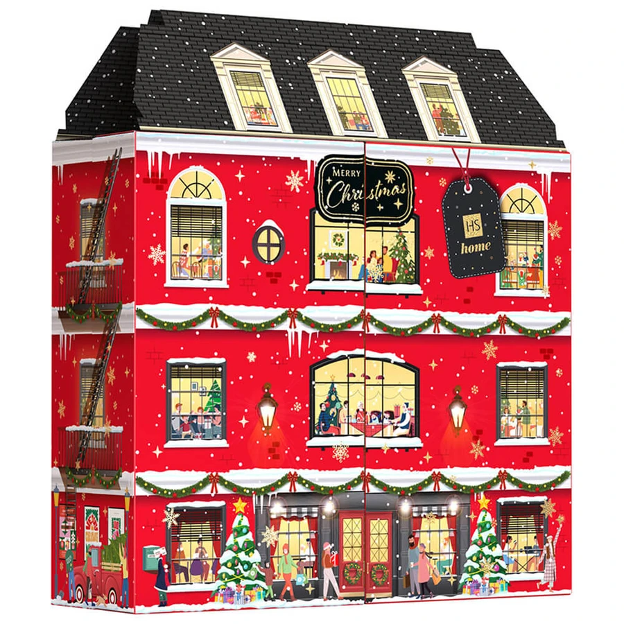 HiSkin Adventskalender Set Tenement: kaarsen, diffuser, lucifers