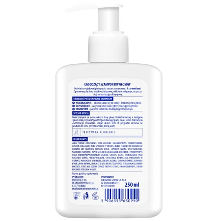 Aptederm Sensitive, shampoo, sensitive and atopic skin, 250 ml
