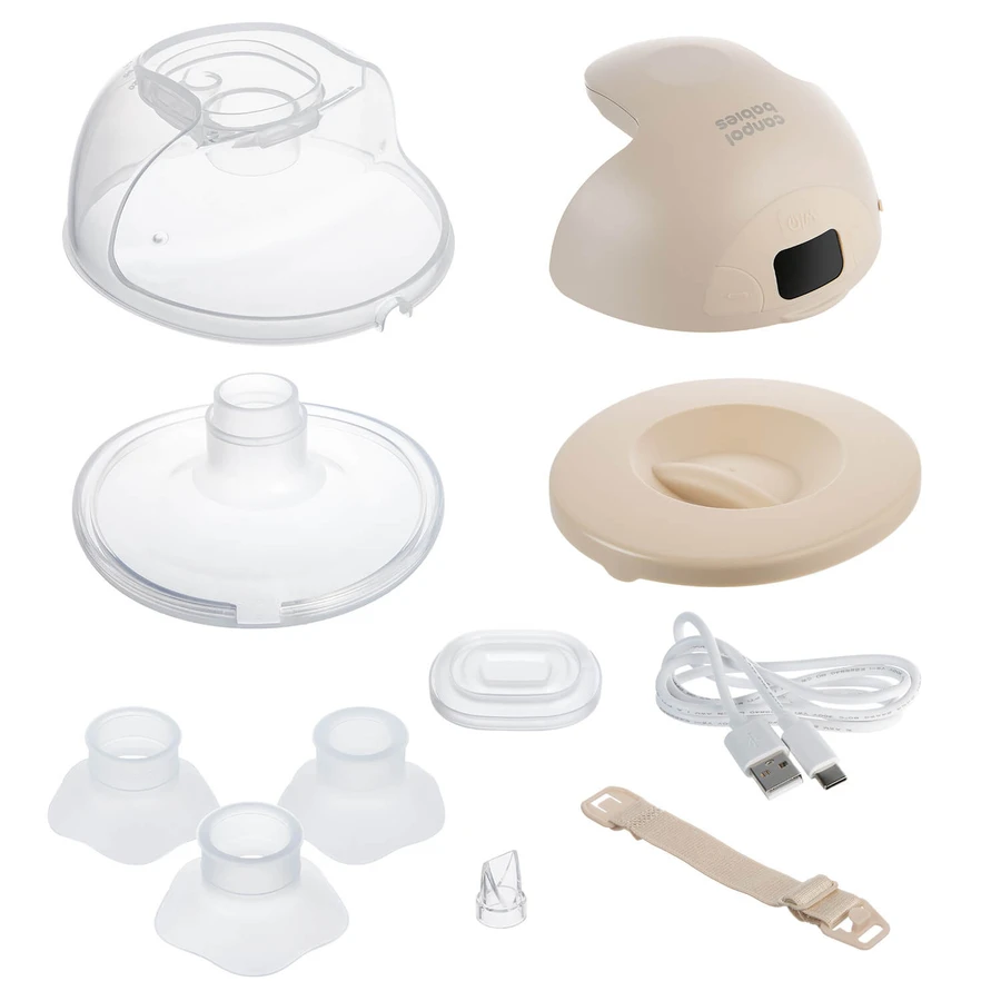Canpol Babies SmartSense, tire-lait à coque intelligente, simple