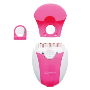 Vitammy Ufo, elektronische luizen- en netenkam, roze, 1 stuk