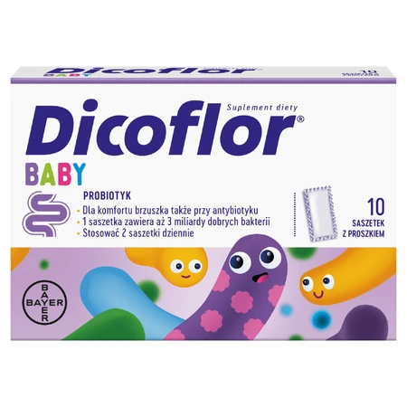 Dicoflor Baby, voor zuigelingen en kinderen, 10 sachets