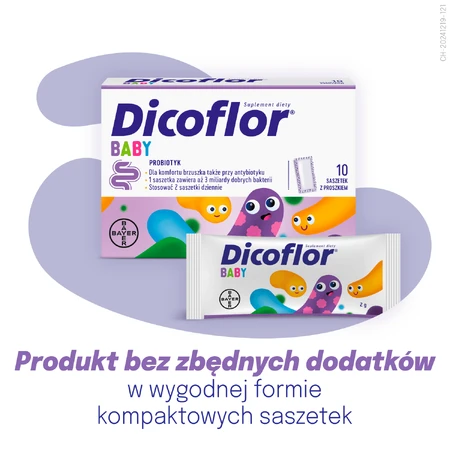 Dicoflor Baby, voor zuigelingen en kinderen, 10 sachets