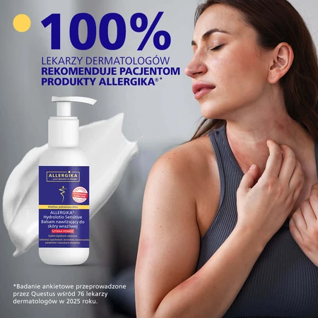 Allergica Hydrolotio Sensitive, body moisturizing lotion, sensitive skin, 500 ml