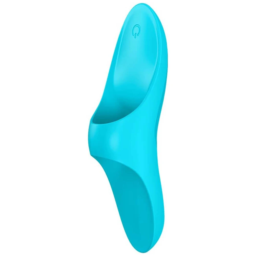 Satisfyer Teaser, Fingervibrator, blau, 1 Stück