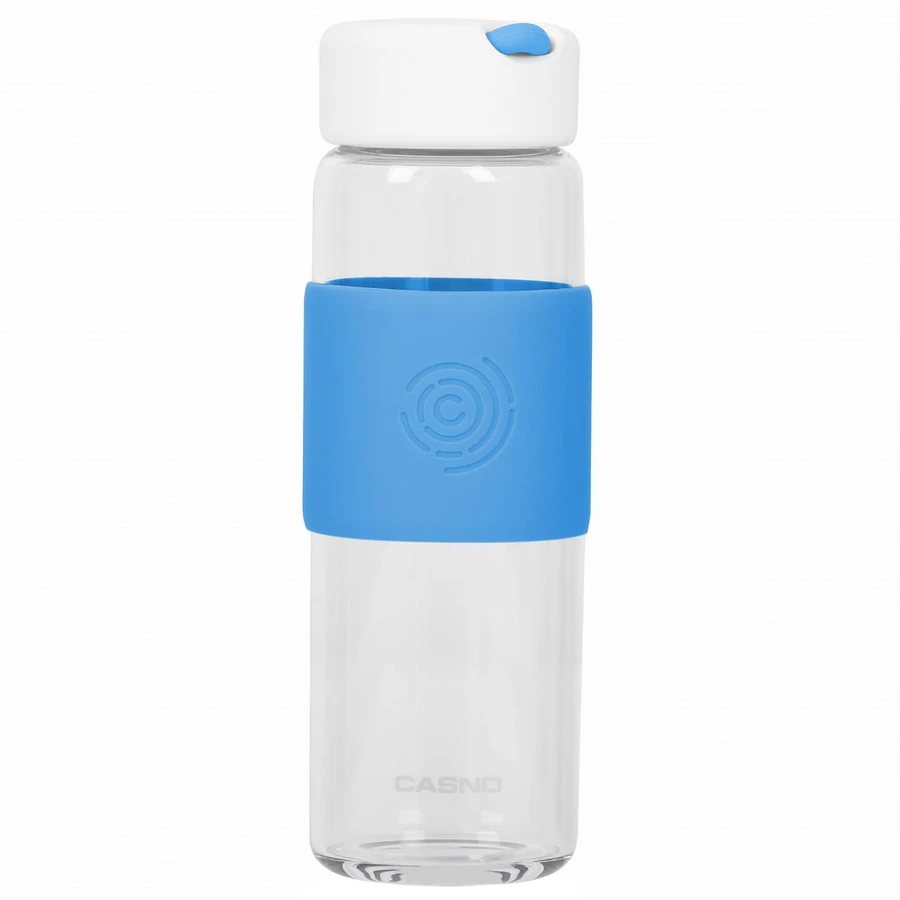 Casno, Ontario Glasflasche, blau, 520 ml