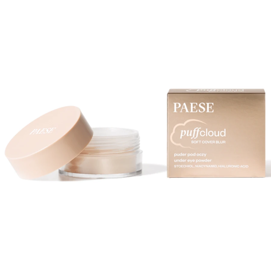 Paese Puff Cloud Soft Cover Blur, wygładzający puder pod oczy, 4,5 g: ceny i cechy
