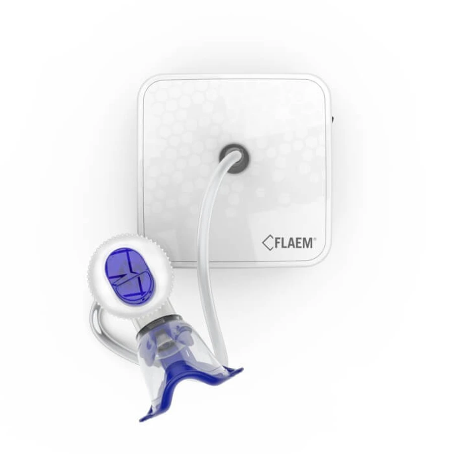 Flaem ProfiNeb, ultra-quiet pneumatic-piston inhaler for children and adults