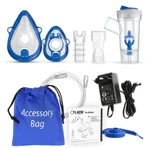 Flaem ProfiNeb, ultra-quiet pneumatic-piston inhaler for children and adults