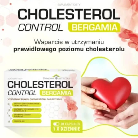 Home Pharmacy Cholesterol Control Bergamia, 30 gélules