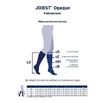 JOBST OPAQUE lange compressiekniekousen CCL1 natuur, maat 6 OP