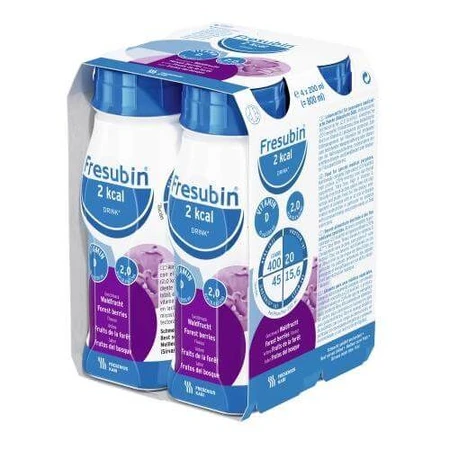 Fresubin 2kcal Drink Waldfrüchte, 4x200ml