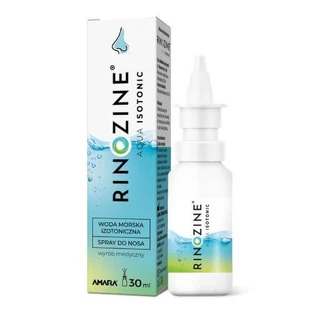 Rinozine Aqua Spray nazal izotonic cu apă de mare, 30 ml