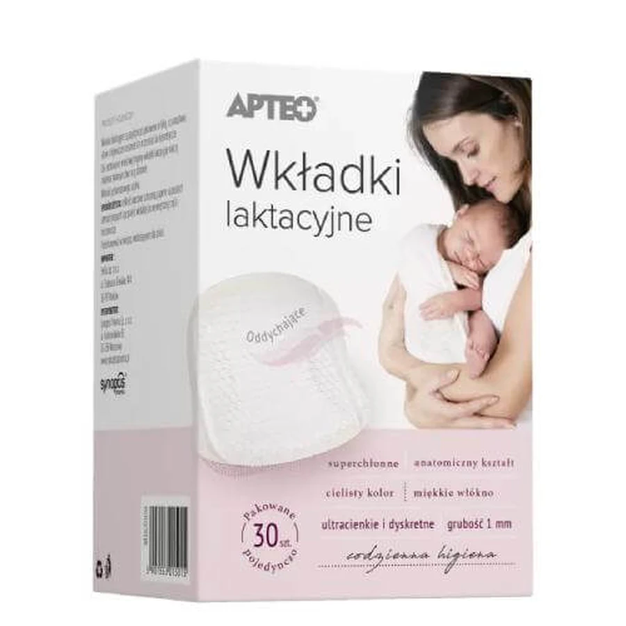 APTEO Lactation pads, 30pcs
