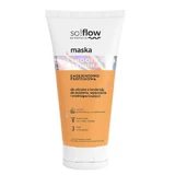 So!Flow Emollient-Protein-Maske für krauses, trockenes und mittelporiges Haar, 200 ml