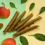 Natürlich gesunde Spinatröllchen mit Eisen und Vitamin C, 50 g